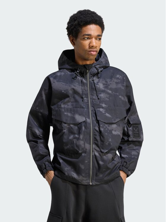 adidas adidas Kurtka przejściowa 168812 Czarny Loose Fit