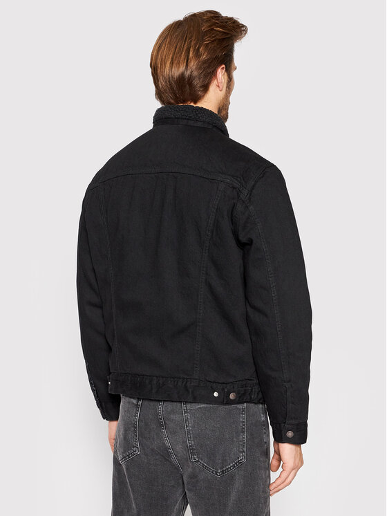 Levi's® Levi's® Geacă de blugi Type III Sherpa 16365-0100 Negru Regular Fit