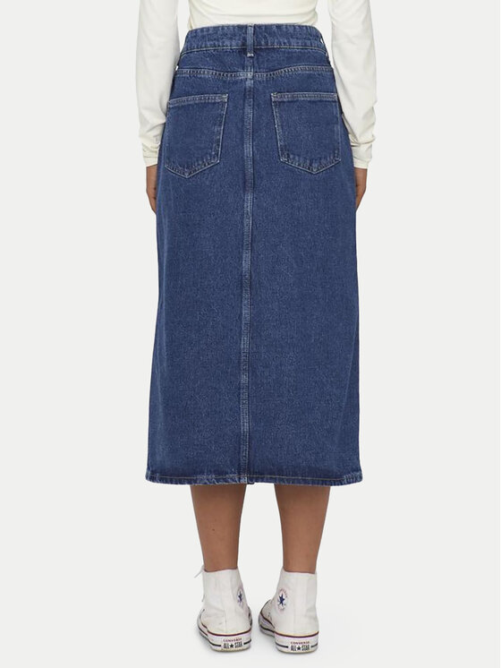 ONLY ONLY Jeansrock Bianca 15319268 Dunkelblau Regular Fit