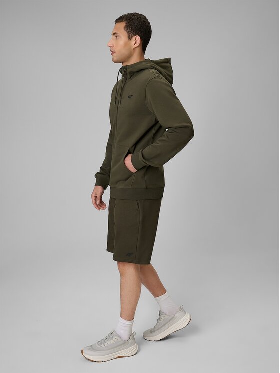 4F 4F Felpa 4FRSS26TSWSM3106-43S Verde Regular Fit