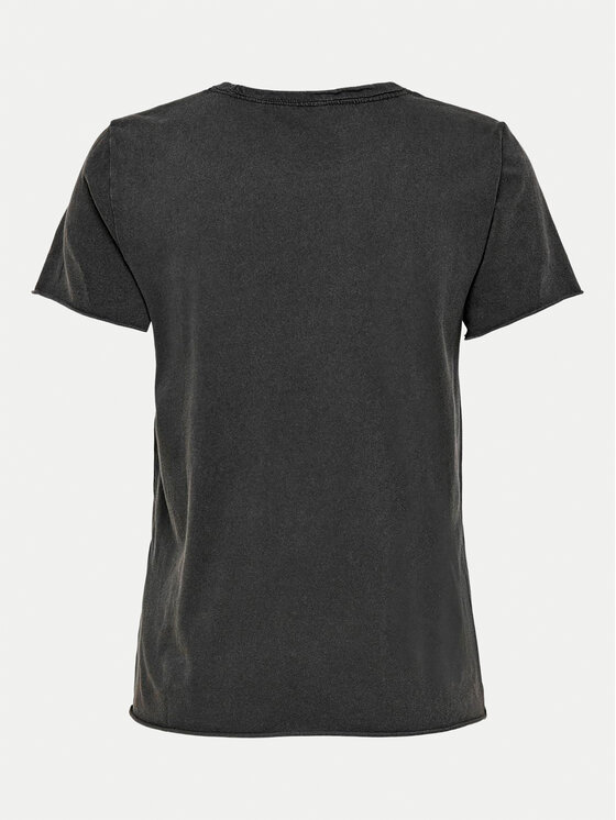 ONLY ONLY T-Shirt Lucy 15215721 Czarny Regular Fit
