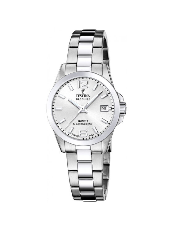 Festina Festina Ρολόι F20049-1 Ασημί