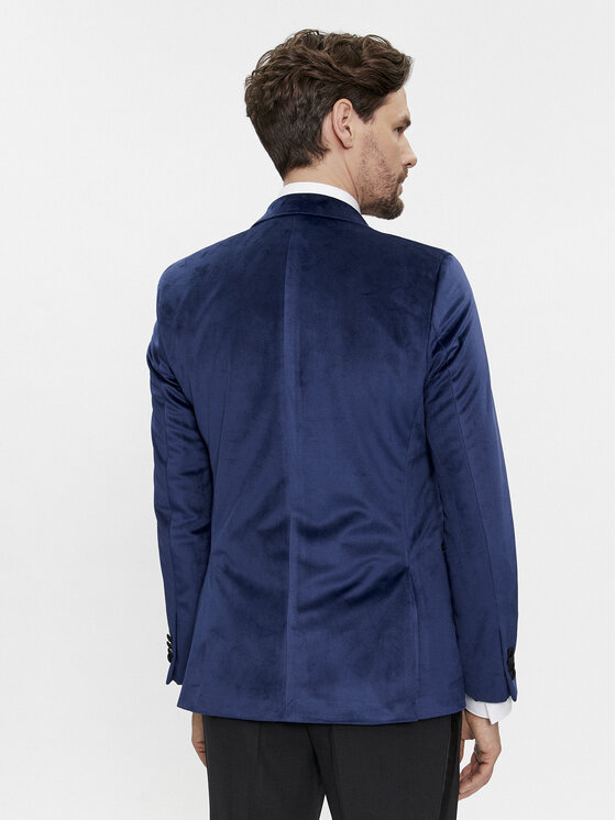 KARL LAGERFELD KARL LAGERFELD Sacou 155270 541009 Bleumarin Slim Fit