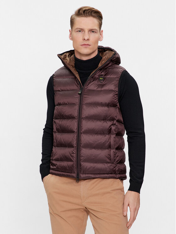 Vestă elegantă Blauer Bărbați, Mărimea: L, Maro, 23WBLUX03081