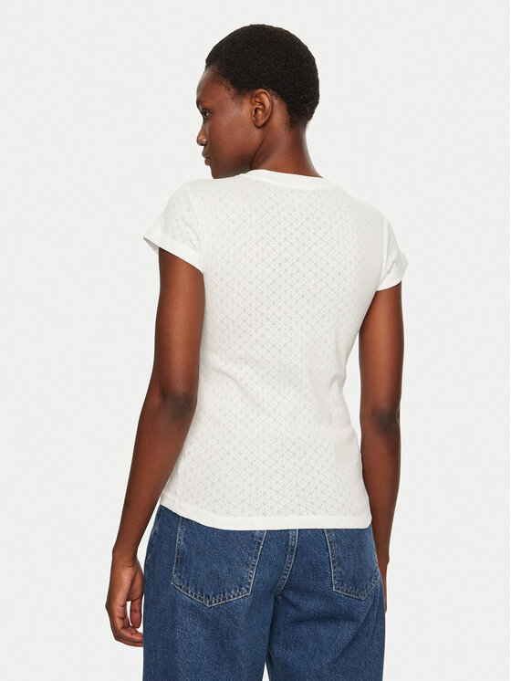 Herskind Herskind Tricou Ludo 5435178 Alb Regular Fit