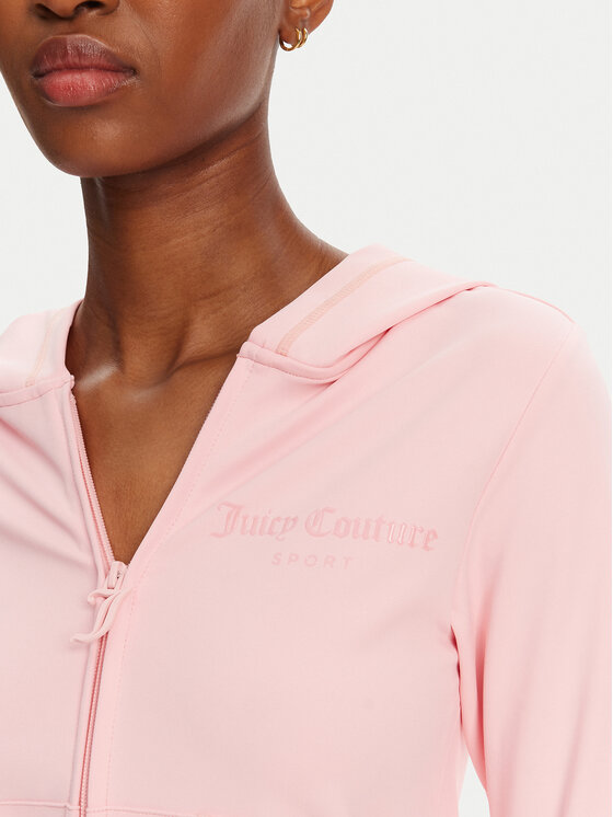 Juicy Couture Juicy Couture Bluza Active JCSAS125401 Różowy Slim Fit