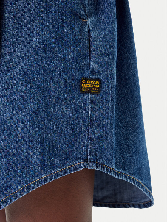 G-Star Raw G-Star Raw Jeans haljina D26814-D252 Tamnoplava Regular Fit