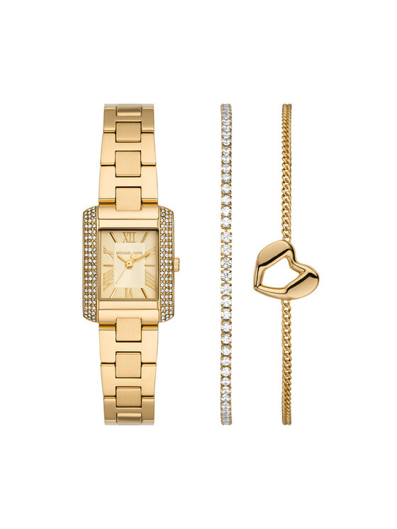Michael Kors Michael Kors Sada hodinek a náramek Emery Set MK7510SET Zlatá