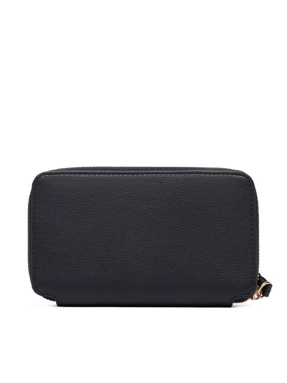 Tommy Hilfiger Tommy Hilfiger Портфейл Th Logotape Compact Zip Around AW0AW18699 Тъмносин