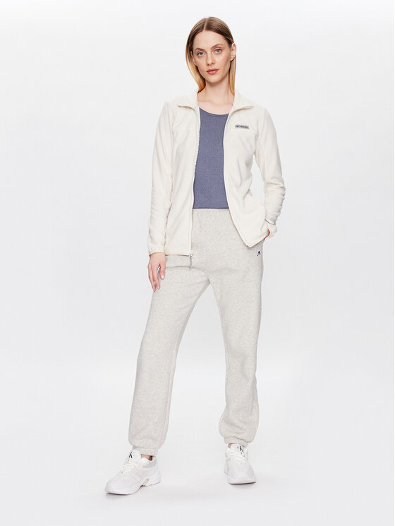 Columbia Columbia Polar Columbia Ali Peak Full Zip Fleece Biały Regular Fit