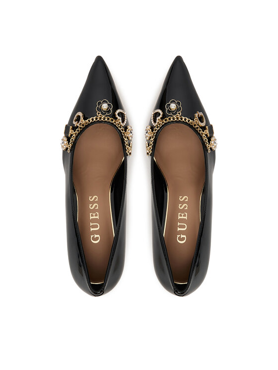 Guess Guess Γόβες FLTNN2 PAF08 Μαύρο