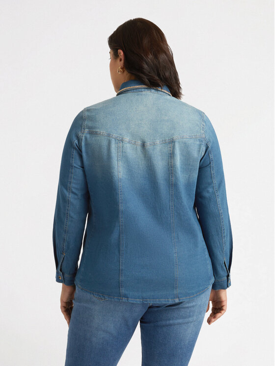 Fiorella Rubino Fiorella Rubino Camicia 5469T001253N024 Blu Regular Fit
