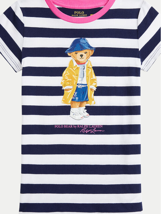 Polo Ralph Lauren Polo Ralph Lauren Sukienka codzienna 312957382001 Granatowy Regular Fit