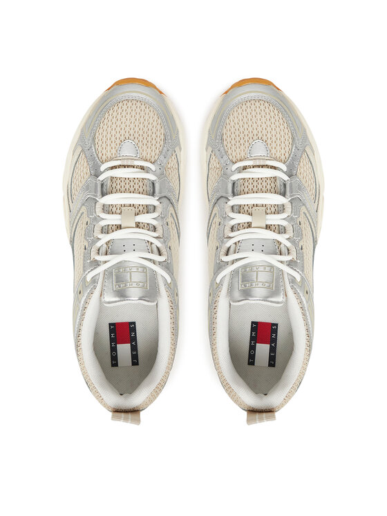 Tommy Jeans Tommy Jeans Sneakersy Archive'97 Metallic EN0EN02796 Niebieski