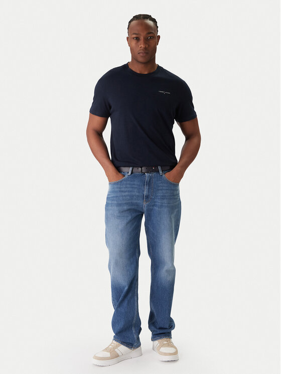 Tommy Jeans Tommy Jeans Komplet t-shirtów Linear DM0DM22316 Czarny Slim Fit