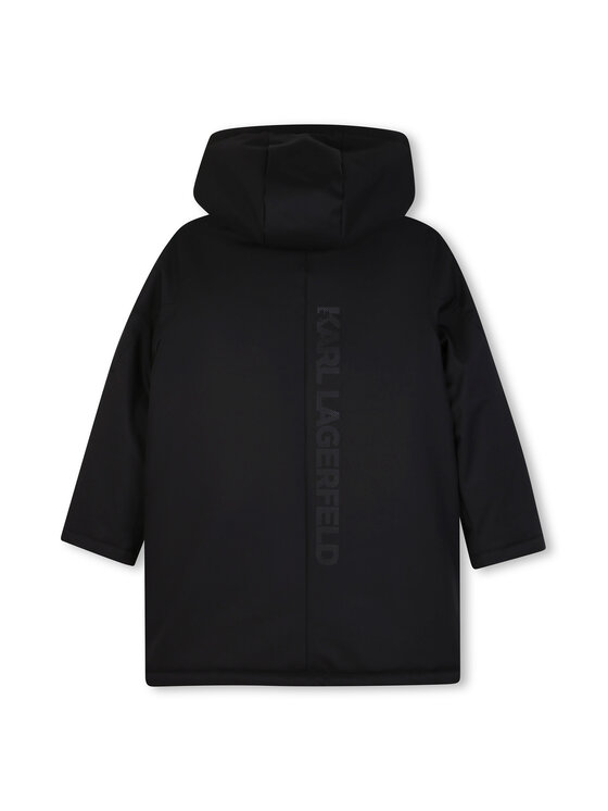 Karl Lagerfeld Kids Karl Lagerfeld Kids Зимова куртка Z31394 S Чорний Regular Fit