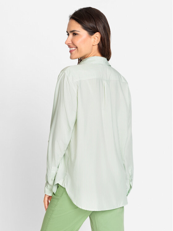 Olsen Olsen Ing 12001697 Zöld Relaxed Fit