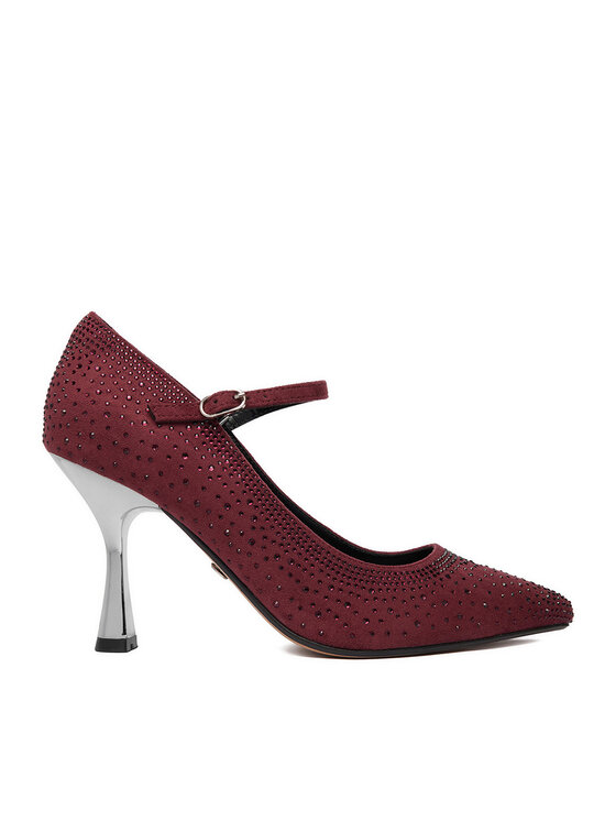 Nine West Nine West Pantofi cu toc subțire CEO-LP90858-296 Vișiniu