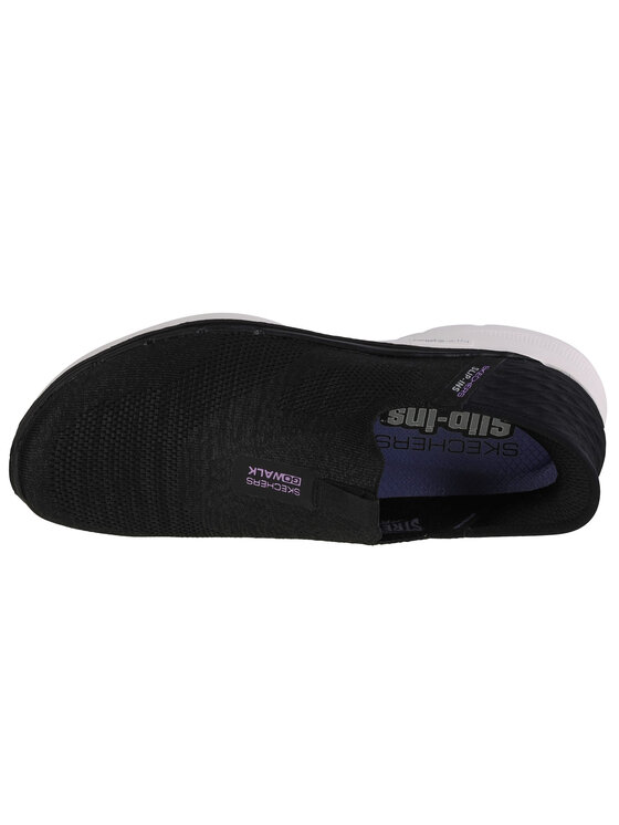 Skechers Skechers Sneakersy Skechers Go Walk 6 - Fabulous View Slip-ins Czarny