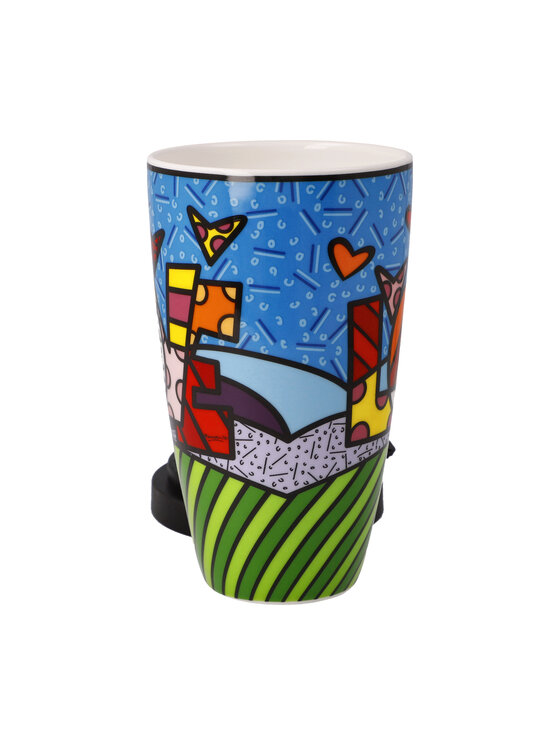 Goebel Goebel Kubek podróżny R.Britto-Love Kolorowy
