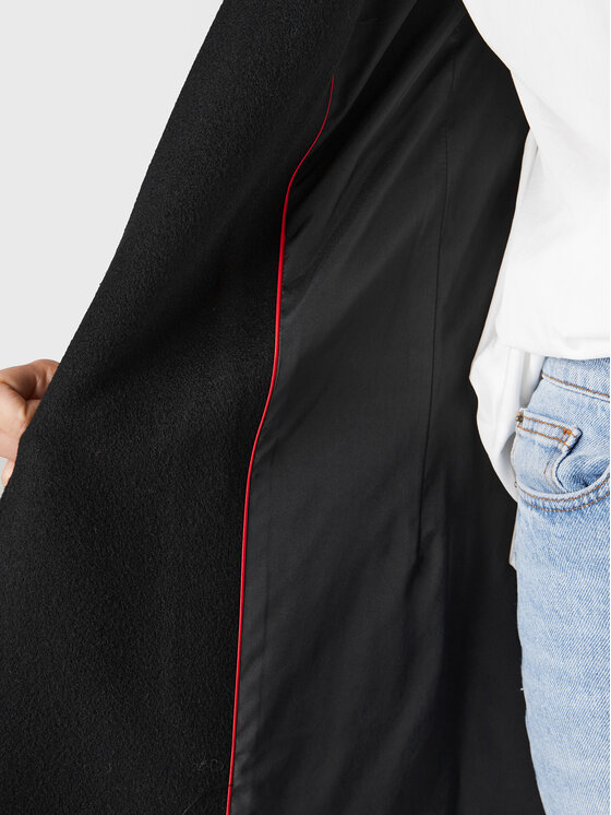 MAX&Co. MAX&Co. Cappotto di lana Shortrun 40849922 Nero Regular Fit