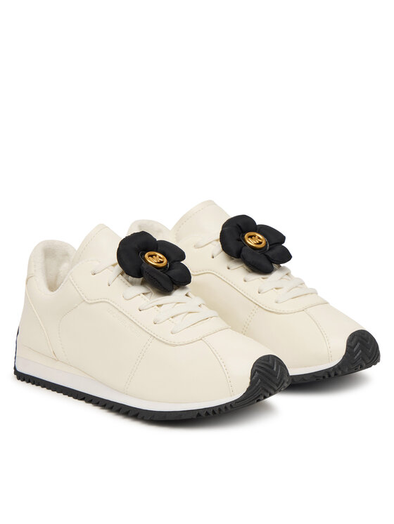 MICHAEL Michael Kors MICHAEL Michael Kors Sneakersy Rhodes 43T6RHFS1L Kremowy