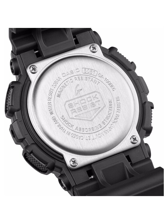 G-Shock G-Shock Zegarek GA-100BEG-1AER Czarny
