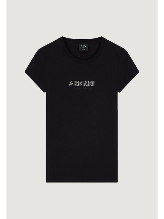 Armani Exchange Armani Exchange T-Shirt XW002550 AF10356 Czarny Casual Fit