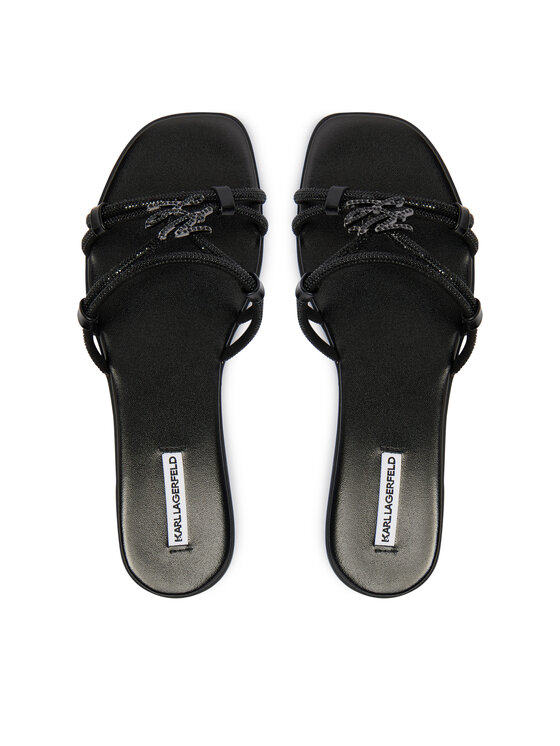 KARL LAGERFELD KARL LAGERFELD Klapki Olympia II KL87406 Czarny