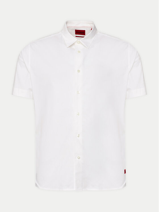 HUGO Hugo Särk Ebor 50475668 Valge Relaxed Fit