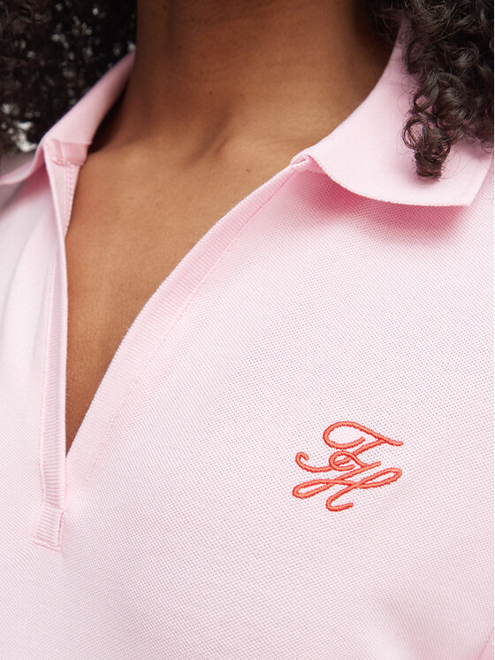 Tommy Hilfiger Tommy Hilfiger Vestito da giorno WW0WW48749 Rosa chiaro Regular Fit