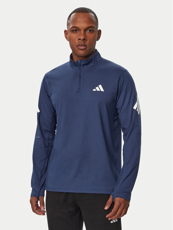 adidas Суитшърт от техническо трико Adi365 Iconic KR5521 Син Regular Fit