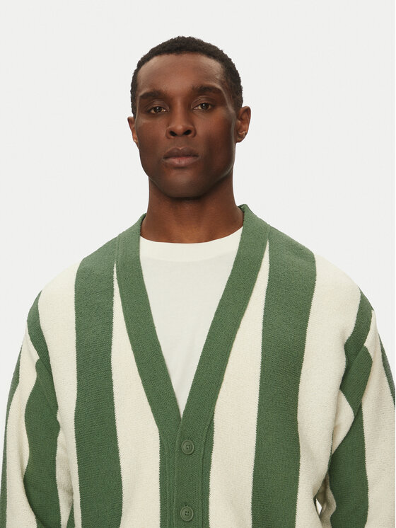 Mustang Mustang Cardigan Edgar 1016303 Verde Regular Fit