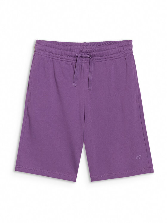 4F 4F Szorty sportowe TSHOM685 Fioletowy Oversize