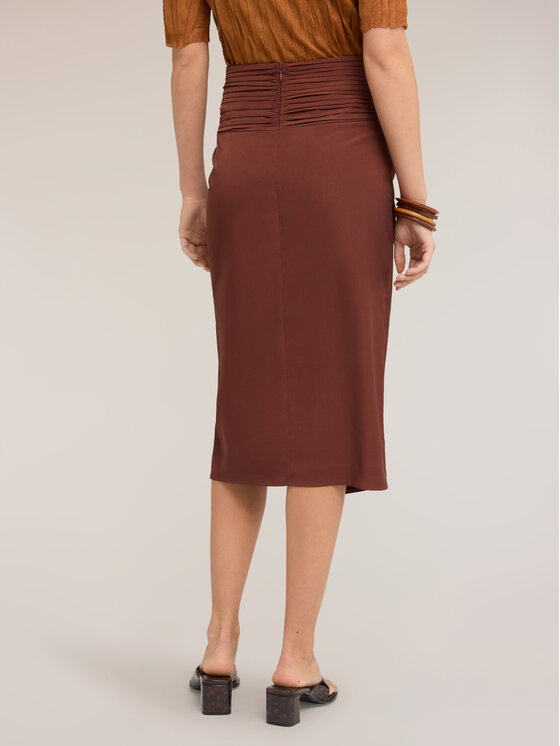 Motivi Motivi Gonna midi 1039Q001208N022 Marrone Regular Fit