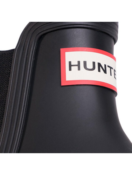 Hunter Hunter Gumene čizme Original Chelsea WFS2078RMA Crna