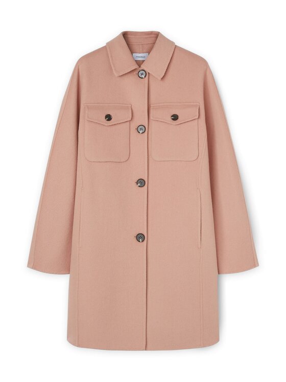 Motivi Motivi Cappotto 0056Q000556N006 Rosa Regular Fit