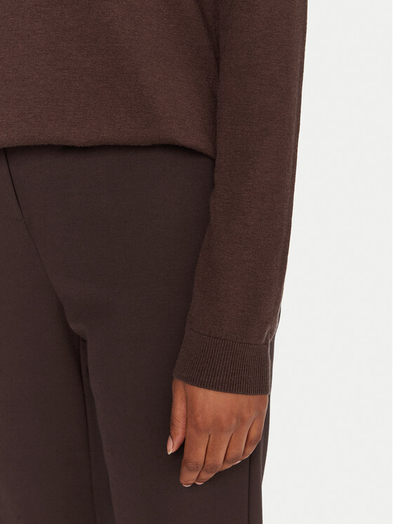 Weekend Max Mara Weekend Max Mara Bluză cu gât Kiku 2525366012 Maro Regular Fit
