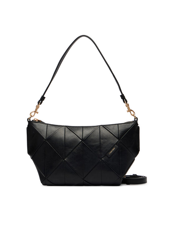 Calvin Klein Calvin Klein Kabelka Woven LV04F3546G Čierna