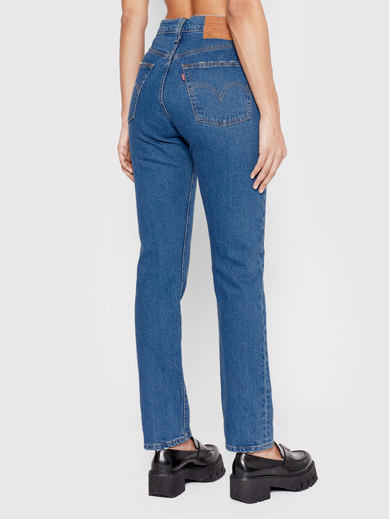 Levi's® Levi's® Jeansy 501® Crop 36200-0225 Modrá Cropped Fit