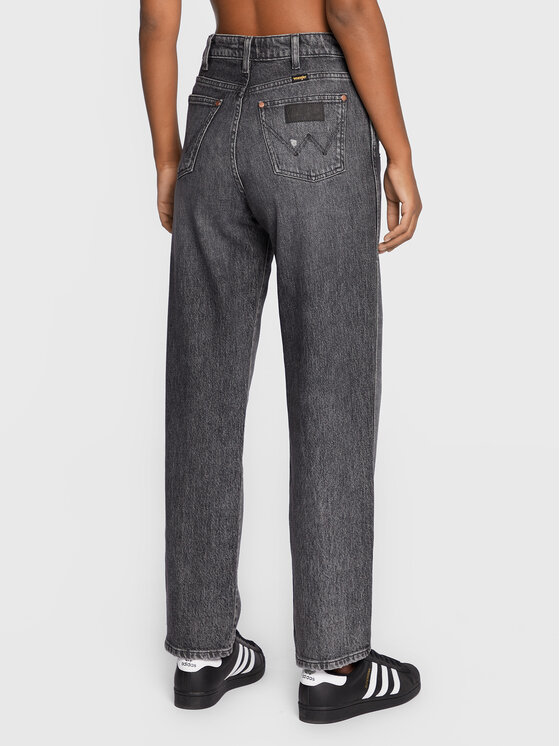 Wrangler Wrangler Jeansy Stargazer W27M41Z16 112320182 Szary Mom Fit