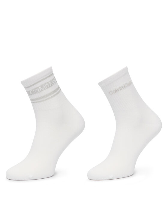 Calvin Klein Calvin Klein Дълги чорапи 701241453 Бял