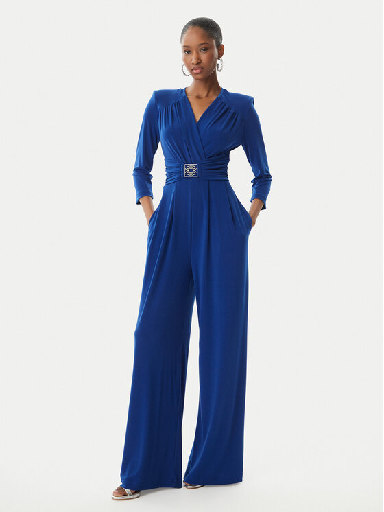 Rinascimento Kombinezon CFC0123772003 Niebieski Regular Fit