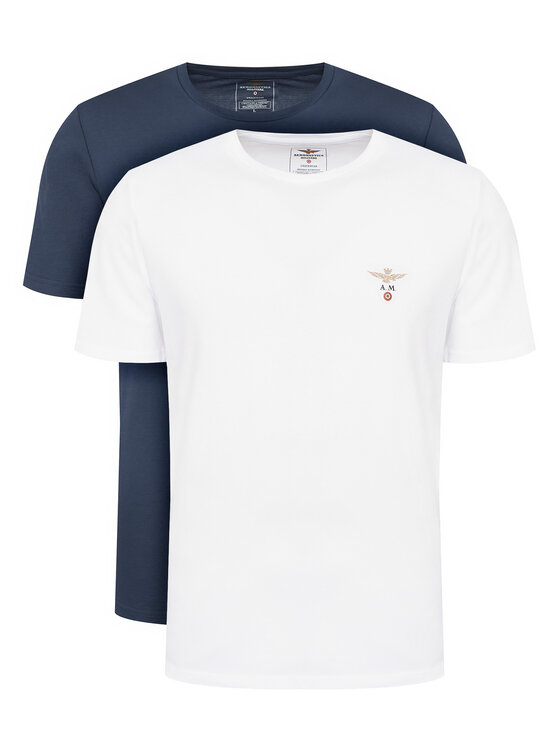 Aeronautica Militare Aeronautica Militare Set de tricouri﻿ AM1UTI001B Colorat Regular Fit