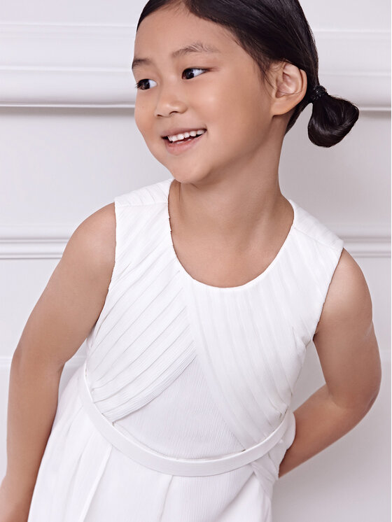 Abel & Lula Abel & Lula Jumpsuit 5264 Bianco Regular Fit