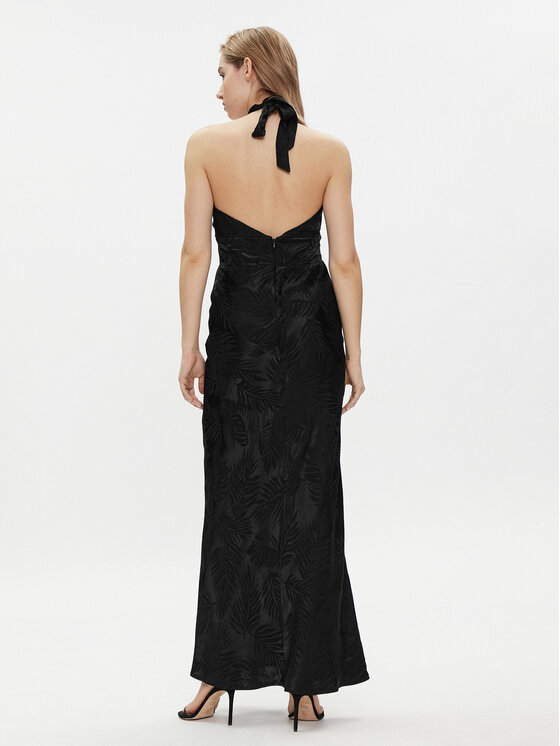 Guess Guess Õhtune kleit Sl Aubree W4GK60 WFDF0 Must Regular Fit