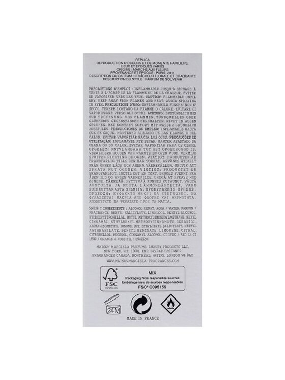 MAISON MARGIELA MAISON MARGIELA Maison Margiela Replica Flower Market woda toaletowa spray 30ml Woda toaletowa