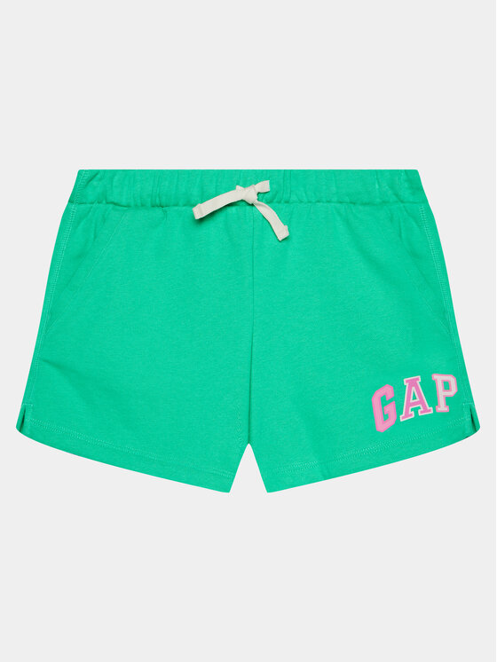 Gap Gap Sportske kratke hlače 890932 Zelena Regular Fit