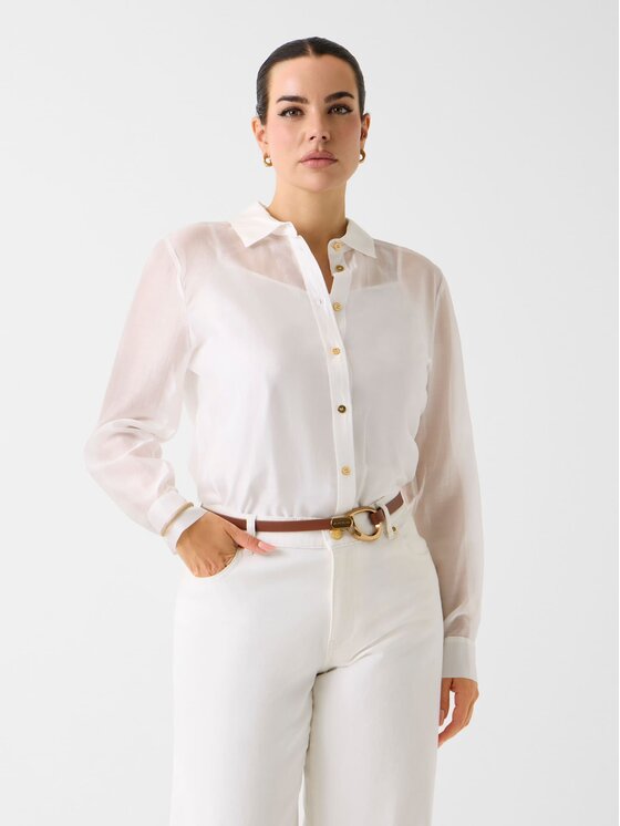 Marciano Guess Marciano Guess Top 181140 Biały Classic Fit