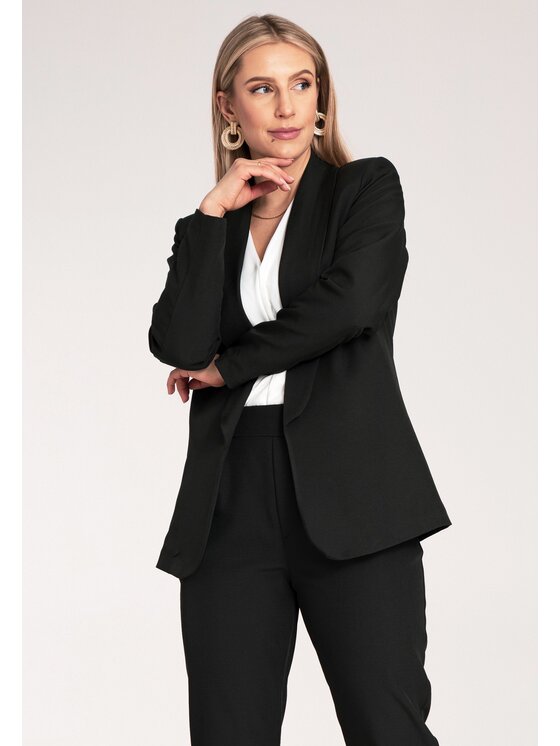 FIGL FIGL Marynarka M1175 Czarny Regular Fit